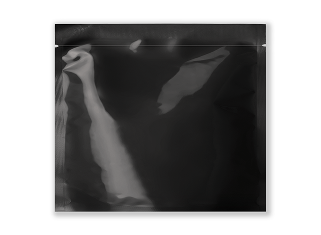 9x8x3 black Grip & Slide child-resistant pouch