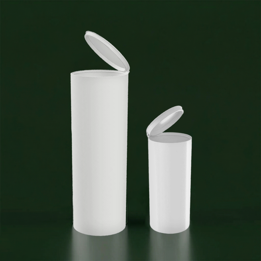 Child-resistant pop top tubes by Tychon Packaging