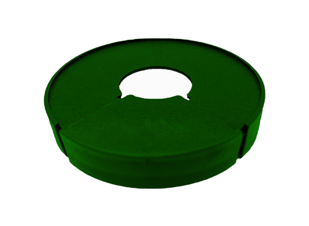 TyCann child-resistant lid in custom green
